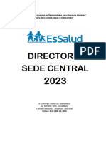 DIRECTORIO Sede Central