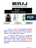 Surveying Module 2 Theodolite Traverse