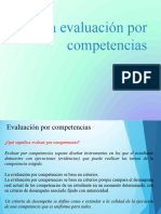 La Evaluacion Por Competencias