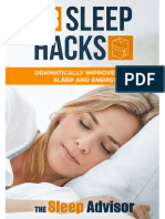 48 Sleep Hacks by Sleep Advisor