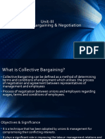 Unit-3 Collective Bargaining & Negotiation