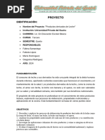 Proyecto Ñe'Ery 1º Curso