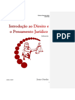 Introdução Ao Direito e o Pensamento Jurídico - SEBENTA