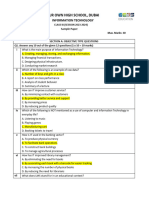 Marking Scheme - Information Technology 2024