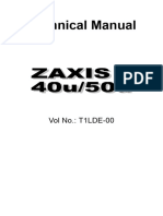 Hitachi ZX40U, ZX50U Service Manual (Technical Manual+ Workshop Manual + Diagramas) PRIME A+ 657 Páginas