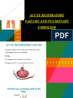 Acute Respiratory Failure