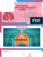 Onchitis, Bronchectasis, Bronchial Asthma