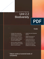 Unit 2.2 Ecolgy, Succsssion, and Symbiotic Relationships