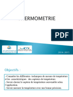 Cours Thermométrie