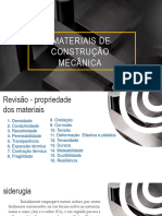 AULA 04 - MATERIAIS FERROSOS e NAO FERROSOS