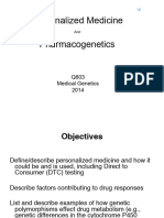 14 Personalized+Med+and+Pharmacogenetics+2014s+v1+-+post