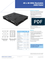 PSS-DES-305 40 X 48 GMA Rackable 2400 Pallet 11.9.2023