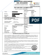 Certificado Pinza Amperimétrica - Censurado