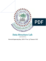 Data Structuere Lab Manaual