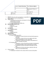 Pharmacovigilance Sop