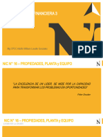 Semana #9 - Nic 16 Propiedades, Planta y Equipo