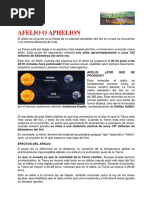 Afelio o Aphelion