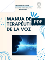 Cartilla Teraputica de La Voz