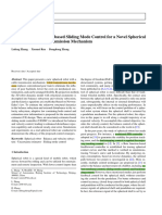 Uncertainty Estimator-Based Sliding Mode Control For A Novel Spherical Robot With Cable Transmission Mechanism