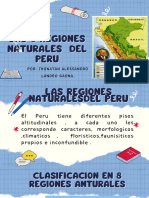 Las 8 Regiones Naturales Del Peru