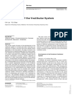 Developmento of Vestibular System