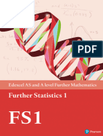 New Edexcel Further Statistics 1