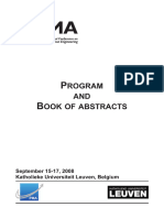 ISMA2008 Book of Abstracts