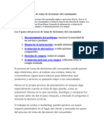 Cómo Es El Proceso de Toma de Decisiones Del Consumidor