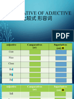 Comparative of Adjectives