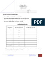 Kipsigis Girl Pre-Mock Chemistry PP2 Form 4 - Question Paper 2024