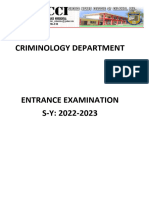 Entrance Exam Crim.