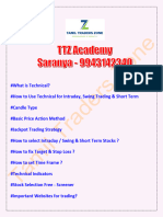 TTZ Technical Course Materiel