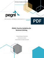 PEGNL Pactice Guideline For Technical Writing Member Consultation