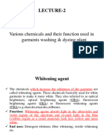 Lecture-2 Chemicals Used in Garments Washing