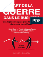 L'Art de La Guerre Dans Le Business - David Brown