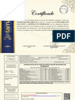 NAZARÉ NOGUEIRA CRETO, RG 12.649.716-3, Concluiu o Curso de PÓS-GRADUAÇÃO LATO SENSU em DOCÊNCIA EM ENFERMAGEM, Área de Conhecimento Educação