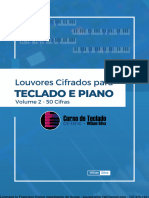 Louvores Cifrados para Teclado - Volume 2