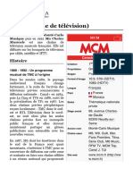 MCM (Chaîne de Télévision) - Wikipédia