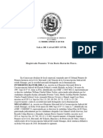 Sala de Casación Civil Baytor 2000 Vs Megafarma