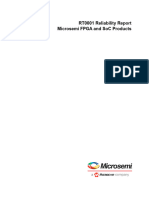 Microsemi FPGA and SoC Products Reliability Report RT0001 v17-2