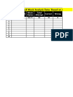 Mock Analysis Excel Simplicrack