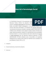 Nuevas Perspectivas de La Gerontología Social