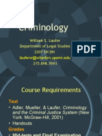 Criminology Power Point General