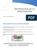 METODOLOGÍA de La Investigación