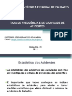 Coeficiente de Gravidade de Acidentes