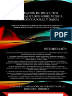 Elevación de Proyectos Contextualizados Sobre Música, Expresión