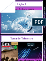 Licao 7 - 2t - 2018 - Betel