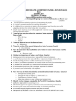 History and Governement Paper 1 Answers Model20012023004