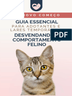 Guia Essencial para Adotantes e Lares Temporários - Gatos