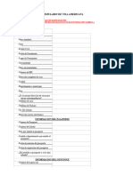 Datos para Llenar Formulario de Visa Americana: Informacion Personal